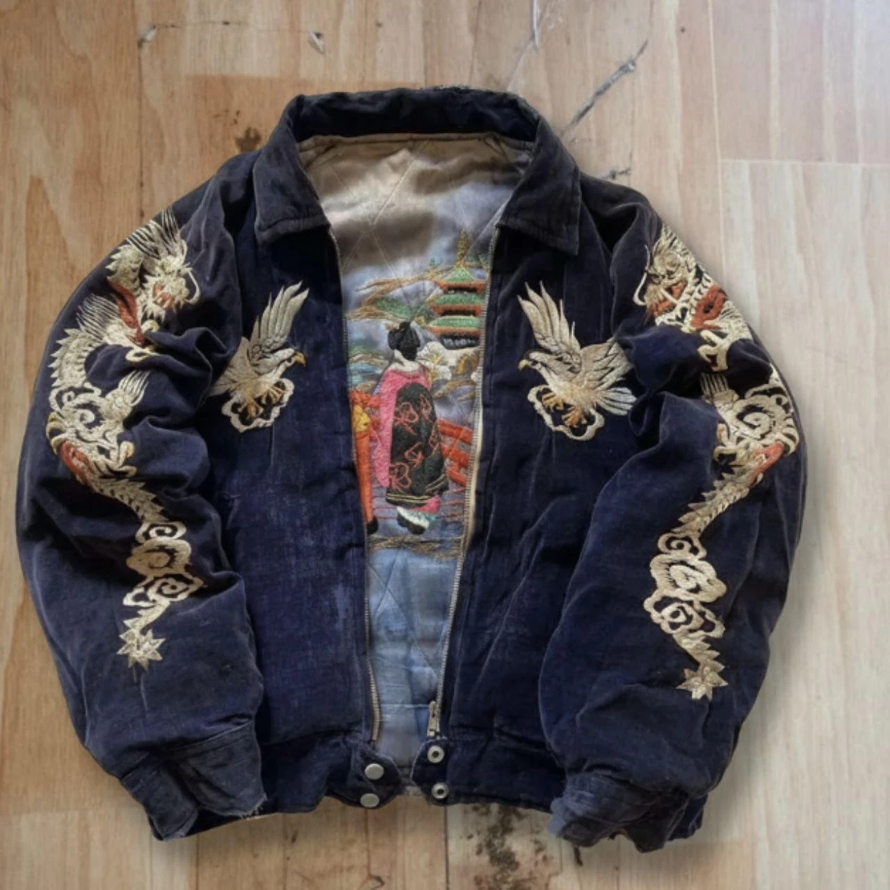 mens navy jacket
Opens in a new window or tab