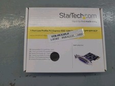 StarTech PEX1PLP 1-Port Low Profile PCI Express PCIe Parallel Card NEW Open Box