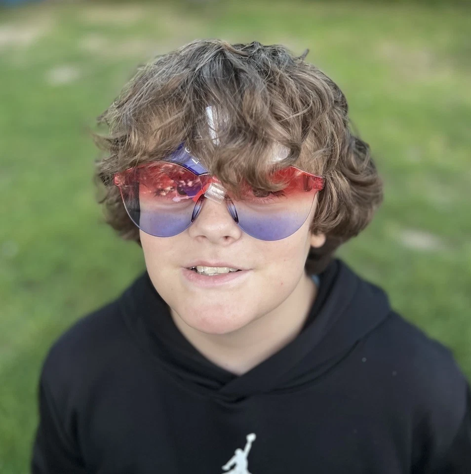 Frameless Ombre Glasses - Patriotic - Novelty - Costume Accessory - Adult/Teen - Image 3 of 4