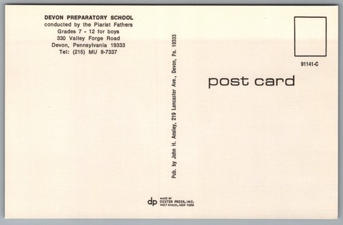 Devon PA Devon école préparatoire vue aérienne piariste pères garçons préparation c1974 Po - Photo 2/4