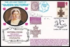 PAT PORTEOUS VC Signed 1990 GB Gallantry The Life & Times of Queen Victoria FDC