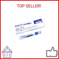Pentel Refill Ink for BL57/BL77 EnerGel Liquid Gel Pen, 0.7mm, Metal Tip, Blue I