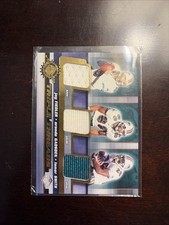 2001 Pacific Impressions - Triple Threads Jay Fiedler Lamar Smith Oronde Gadsden