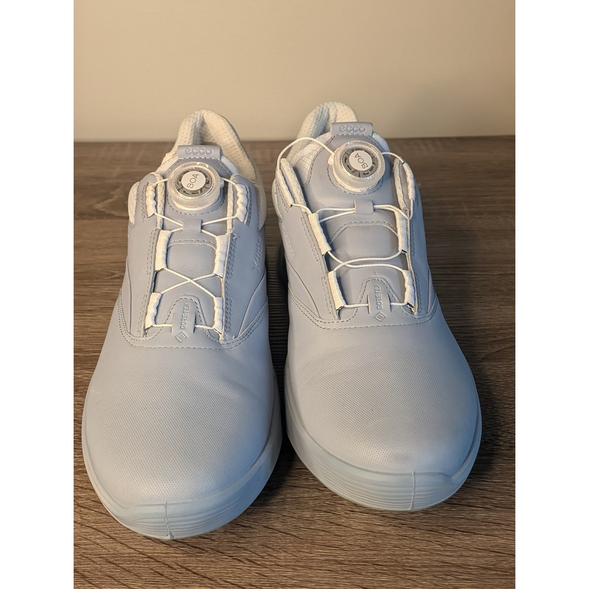 ECCO Biom C4 BOA Gore-Tex Waterproof Golf Shoe Light Blue