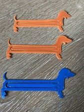 3 3d Printed Dog Book Marks