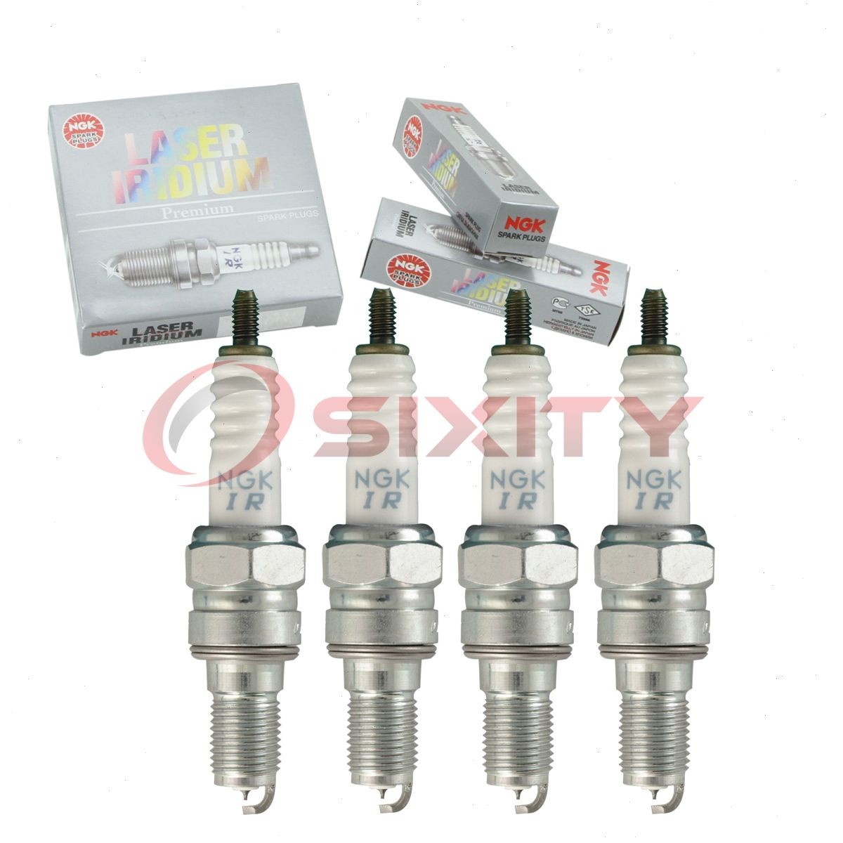 4 pc NGK 95397 IMR8E-9HES Laser Iridium Spark Plugs for 31912-MGH-641 ey