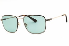 Police SPLP26 0300 Shiny Rose Gold/Green 57-19-145 Sunglasses New Authentic