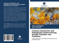 Mohamed Mendili (U. A.) | Licheno-Chemische Und Biologische Untersuchung...