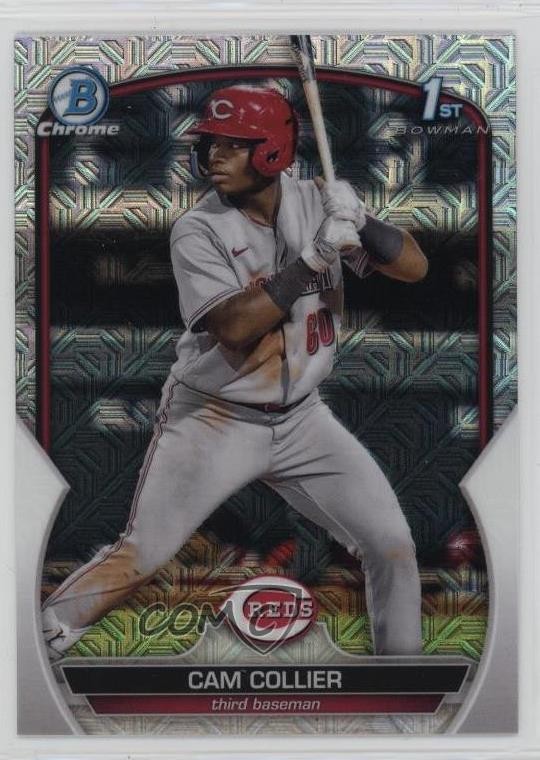 2023 Bowman Chrome Prospects Mega Box Mojo Refractor Cam Collier #BCP-125 y6t