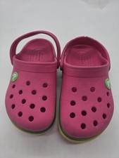 Crocs Kids Child Shoe Clogs, Size C 9 Paradise Pink