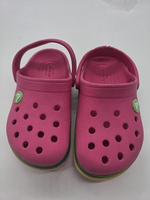 Crocs Kids Child Shoe Clogs, Size C 9 Paradise Pink 