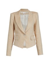 NEW, VERONICA BEARD Hosanna Dickey Jacket in Khaki Melange Sz 16 SJ1852