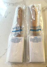 2 Shower Bath Brush Back Scrubber Natural Bristle Long Wood Handle AVON Y2K NEW
