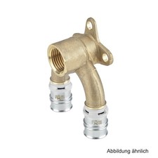 Alpex Doppelwandwinkel 35 mm, Messing, 26 mm x Rp 1/2" x 26 mm