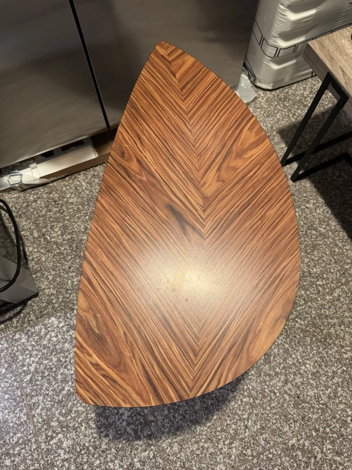 Mesa auxiliar IKEA LOVBACKEN, marrón medio, 77x39 cm 30 5/16" x 15 23/64" Foto 4 de 4