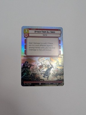 Star Wars: Unlimited - Attack From All Sides (Hyper Foil) - A Lawless Time NM/M