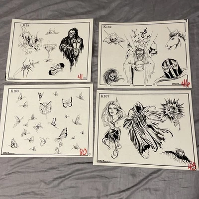 Spaulding & Rogers Tattoo Flash for sale | eBay