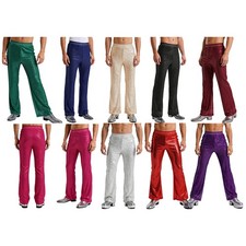 Männer Tanzkostüm Pailletten 70er-Jahre-Disco Glitzernd Hose Lose Outfits Rave