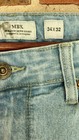 Mens MBX DENIM Los Angeles Men's 34W 32L Medium Wash Straight Leg Blue Jeans — photo 3
