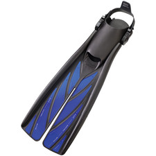 Atomic Aquatics Open Heel Fin, X-Large, Blue - Dive Fins 05-0051-3P 