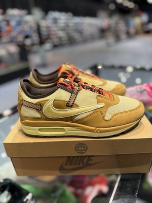 Nike Air Max 1 Cactus Jack Travis Scott Wheat DO9392-701 Size 10.5 DS