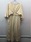 MISSACC Women's Jumpsuit Beige Wide Leg V-Neck Flutter Sleeve NWT — photo 2
