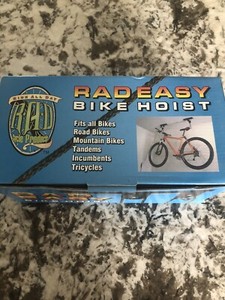 Rad Easy Bike Hoist Ceiling Mount For Road or Mountain Bike 100LB - Q