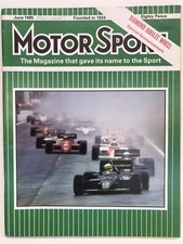 Collectable - Motor Sport Magazine - JUNE 1985