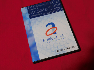Applied Biosystems MDS ANALYST v1.5 software