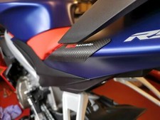 R&G Carbon Fibre Tail Sliders (Matt finish) Aprilia RS660 2021 - 2024