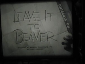 16mm Leave it to Beaver Lonesome Beaver Episode Jerry Mathners Tony Dow