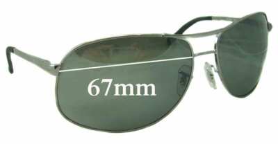 SFx Replacement Sunglass Lenses fits Ray Ban RB3387 67mm Wide - Main Image