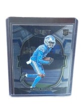 2022 Select Football Jameson Williams Concourse Rookie Card Detroit Lions RC #57. rookie card picture