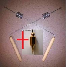 2DOWSING Divining Rods Wünschelrute Winkelruten Radiästhesie Winkelrute
