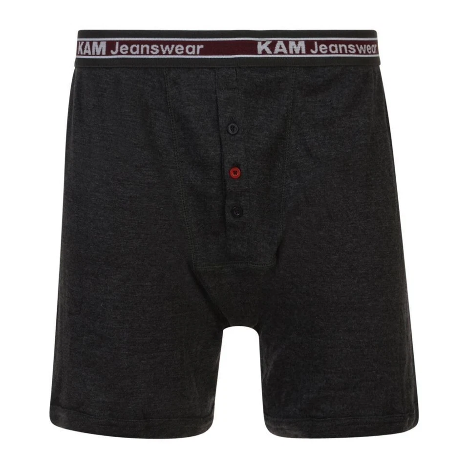 KAM Lot De 3 Boxers En Coton 2XL À 8XL - Photo 4/4