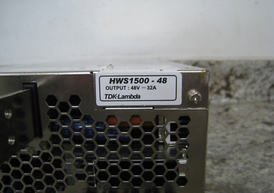 TDK-Lambda HWS1500-48 48V 32A 100-240VAC 20A AC-DC Converter TDK-Lambda HWS1500-48 48V 32A 100-240VAC 20A AC-DC Converter