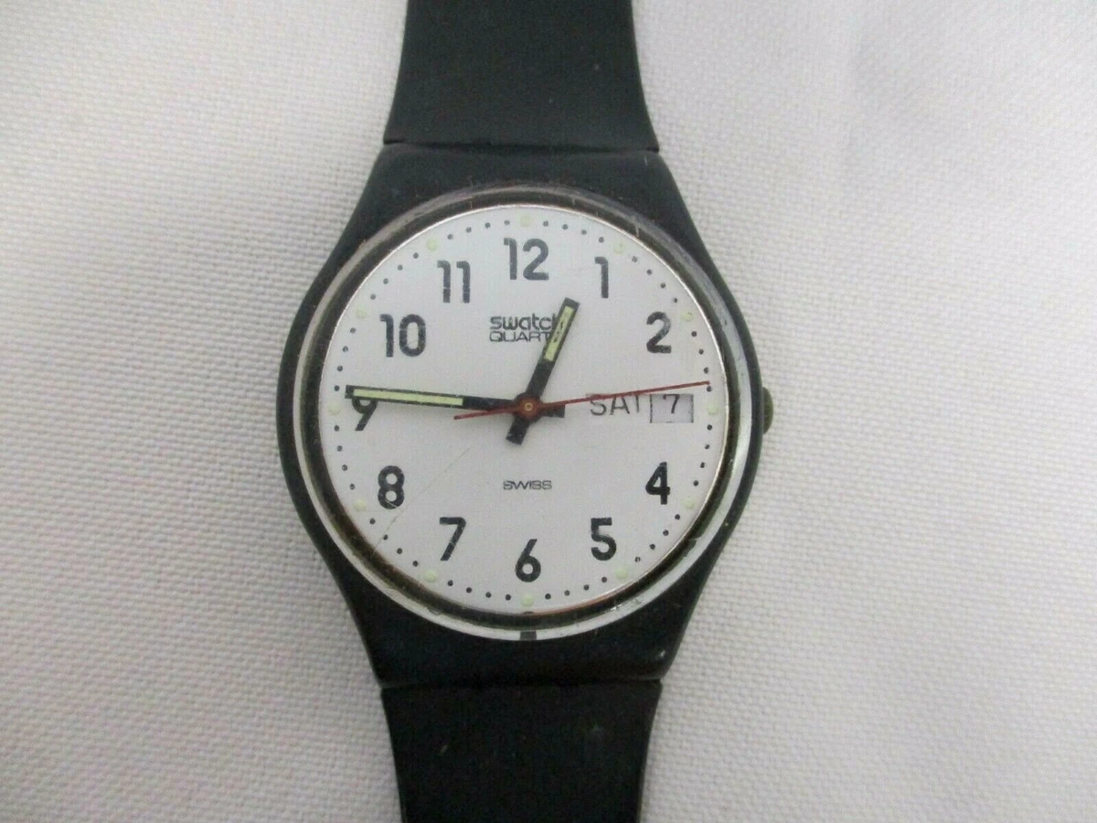 Swatch top classic black