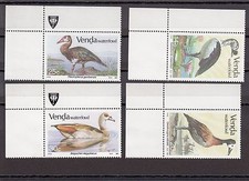 TIMBRE STAMP  4  VENDA Y&T#150-53 OISEAU BIRD NEUF**/MNH-MINT 1987 ~A02