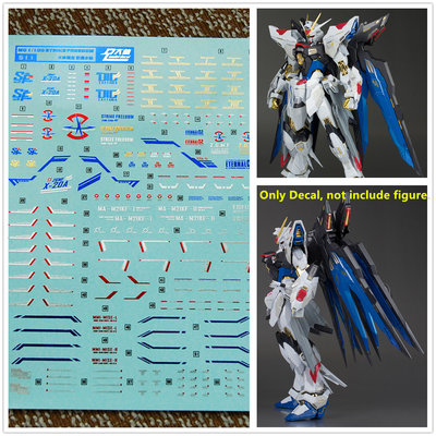 D.L high quality Decal water paste For 1/100 MB Strike Freedom 4 color *
