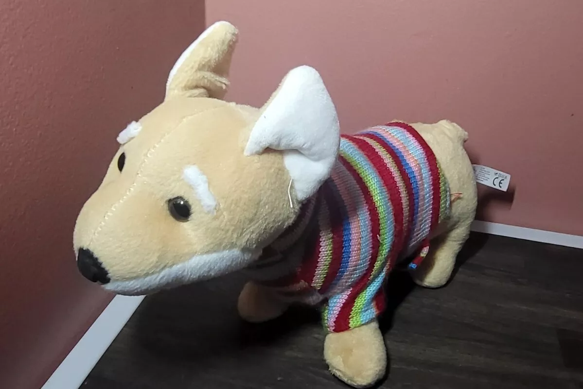 Stuffed 2025 corgi puppy