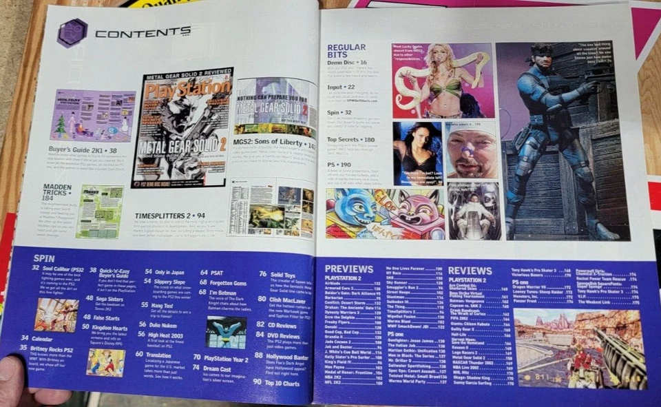 OFFICIAL US PLAYSTATION MAGAZINE Dec 01 Issue 51 w/ 2 Dbl Sided Posters, Demo - Image 3 of 4