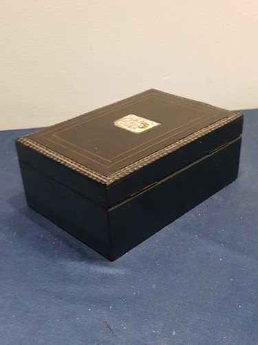 Antica Scatola Cofanetto In Legno Per Sarta Forbici Ditale Fine 800 Collezione - Foto 13 di 19
