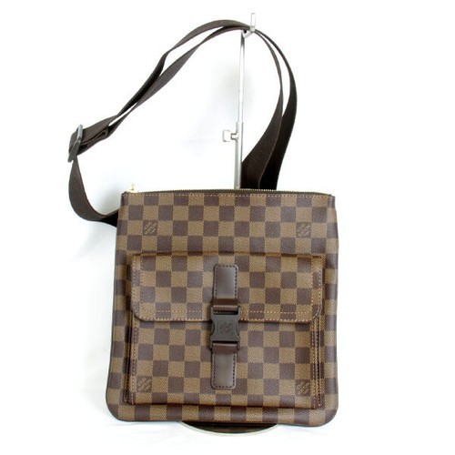 USATO-Louis Vuitton Pochette meruviru N51127 DAMIER Borsa A Tracolla | eBay