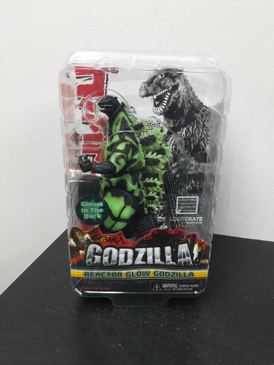 Reactor Glow Godzilla NECA Glows In The Dark Action Figure Loot