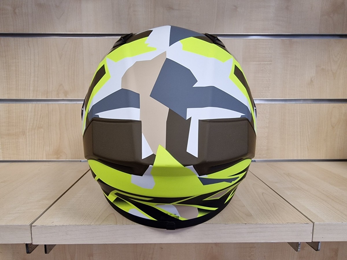 Casco Integrale AIROH VALOR WINGS yellow matt
