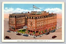 Linen Craig Hall South Illinois Avenue Atlantic City New Jersey P463A