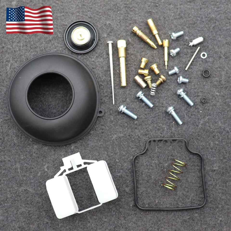 Kit Reparación Carburador Para Honda NX650 XR650L Válvula Corte Aire Flotador Diafragma Foto 2 de 4