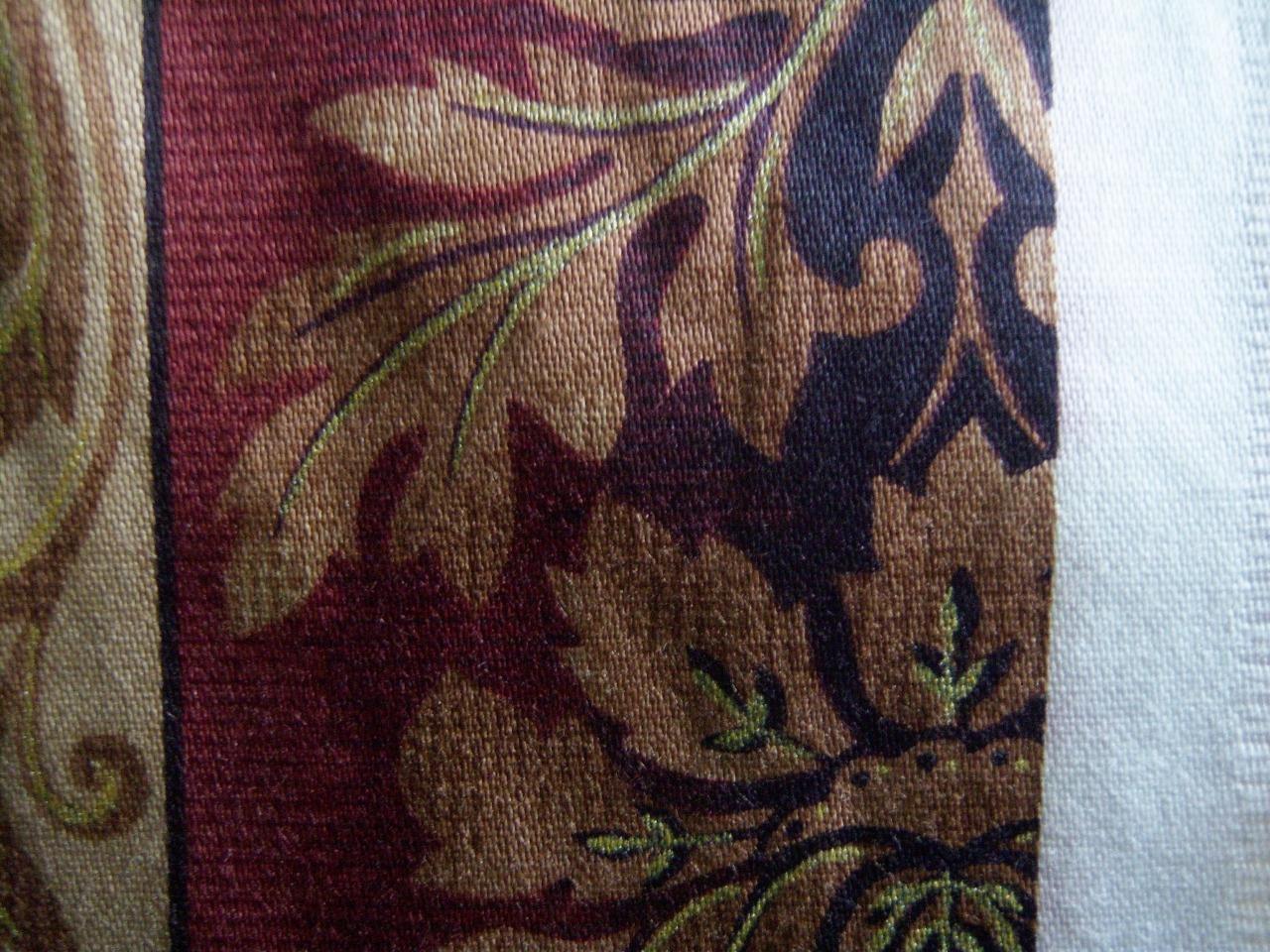 VTG Fabric 2 + Yards Stripe Upholstery 1994 ANJU Woodridge Soft