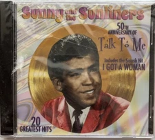 Sunny The Sunliners “20 Greatest Hits” Tejano Tex Mex Cd