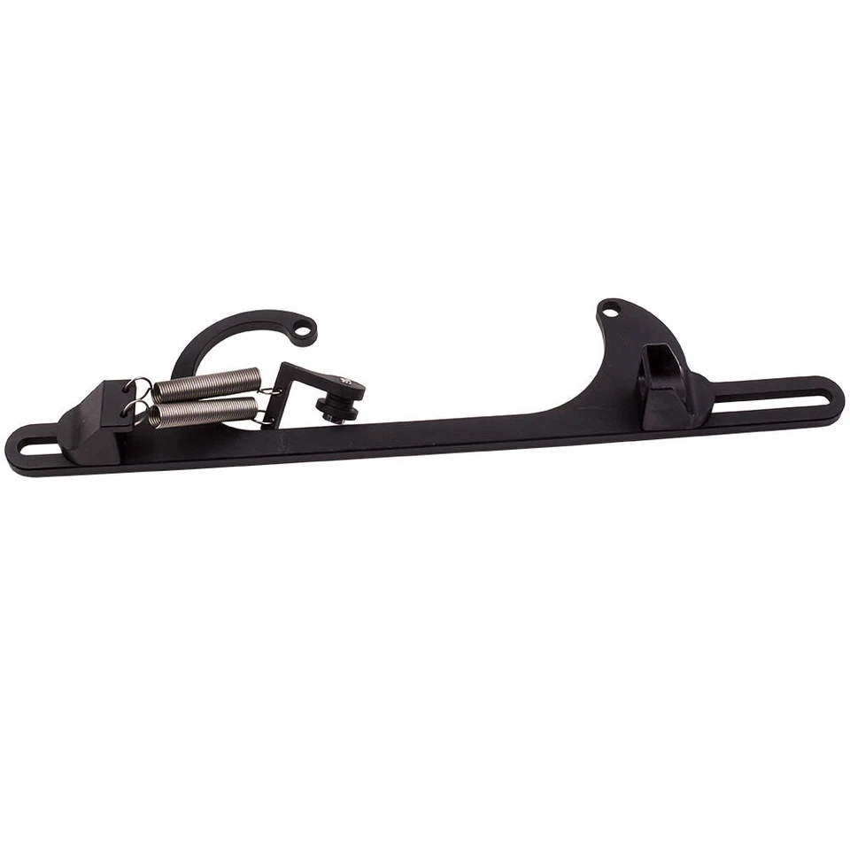 Kit de soporte de carburador de cable de acelerador de aluminio para Chevy 4150 4160 Series Carb 350 SBC Foto 4 de 4